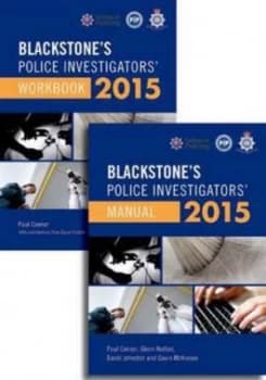 Blackstones Police Investigators Manual by Paul Connor Paperback