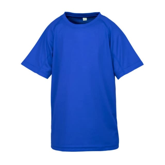 Spiro Impact Performance Aircool T-Shirt in Royal Size: 3-4 Years Royal Unisex 3-4 Years