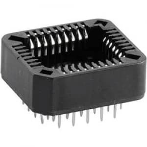 PLCC socket Contact spacing 2.54mm Number of pins 68