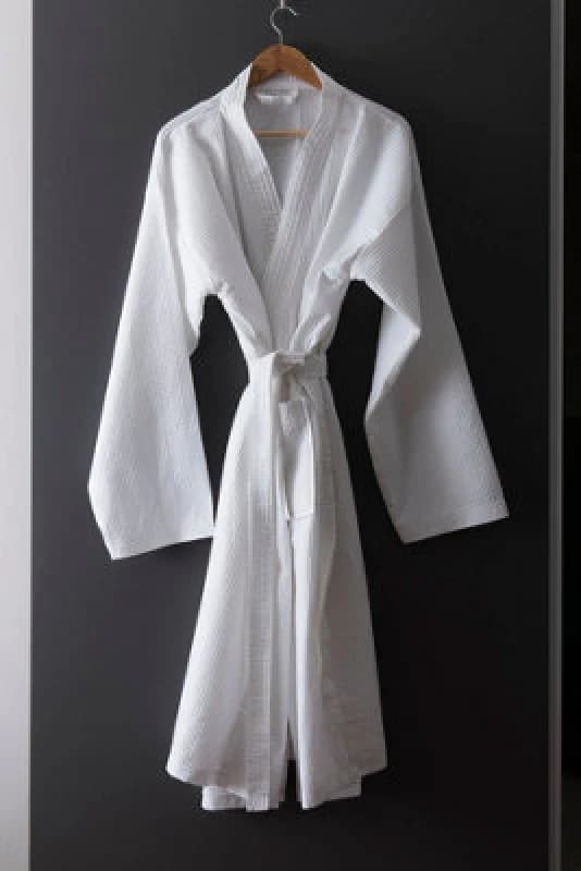 Homespace Direct Ltd Supreme Waffle 220Gsm Bathrobe Dressing Gown Hotel Quality