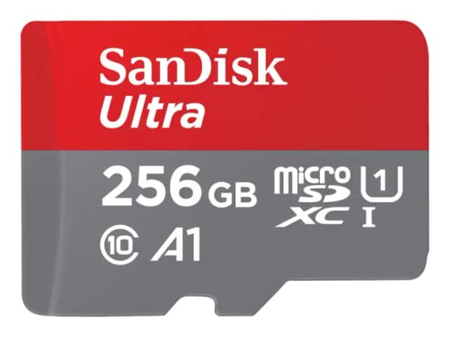SanDisk 256GB Ultra microSDXC 150MB/s+SD Adapter