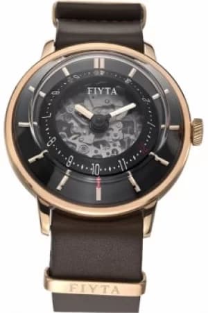 Mens FIYTA 3D Time Skeleton Automatic Watch WGA868000.PBR