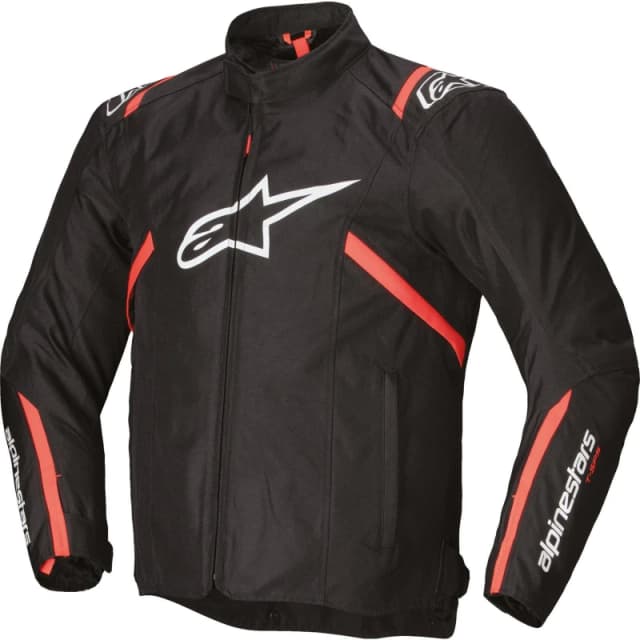 Alpinestars T-SPS V2 WP Motorcycle Jacket M Black White Red Fluo