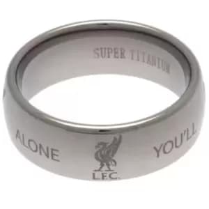 Liverpool FC Super Titanium Ring (S) (Titanium)