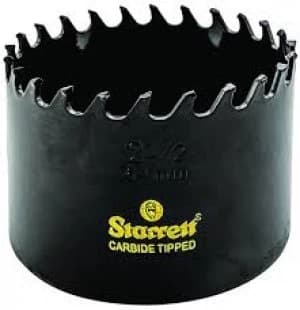 Starrett Tungsten Carbide Tipped Hole Saw 64mm