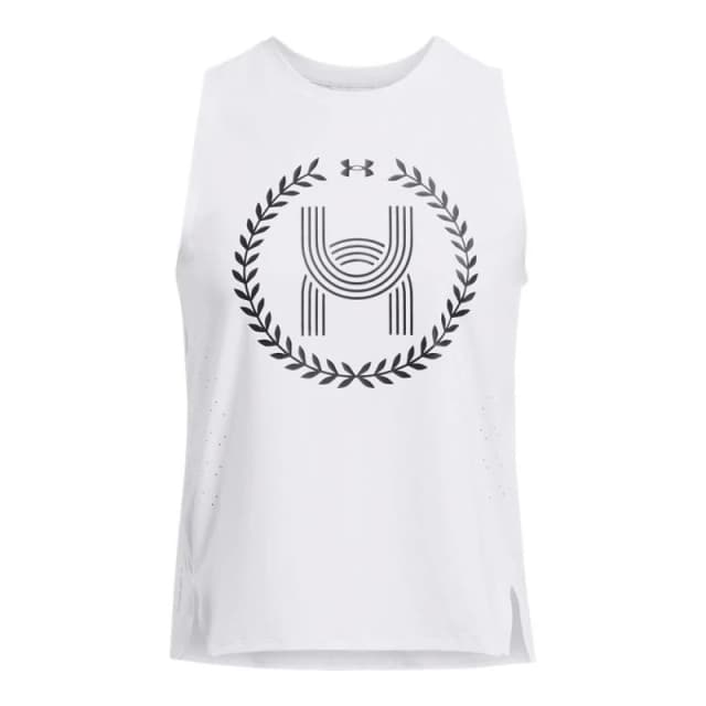 Under Armour UA Launch Elite Tank - White White 8