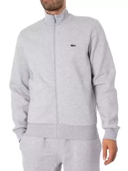 Brushed Fleece Zip Sweatshirt