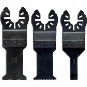 DEWALT 3 Piece Oscillating Multi Tool Accessory Set