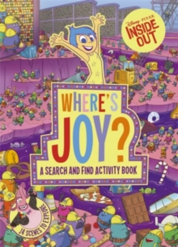 Where's Joy? A Disney Pixar Inside Out Search and Find Paperback / softback