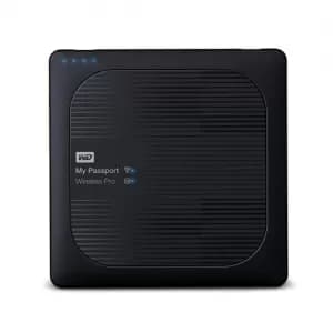 Western Digital 2TB WD My Passport Wireless Pro External Portable Hard Disk Drive WDBP2P0020BBK-EESN