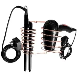 Hair Dryer & Straightener Holder Rose Gold Pukkr