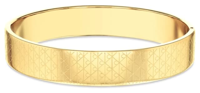 Calvin Klein 35000889 Ck Iconic Gold Bangle - One Size Jewellery