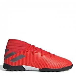 adidas Nemeziz 19.3 Childrens Astro Turf Trainers - Red/Silver