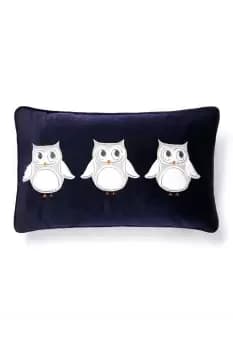 Owl Applique Cushion