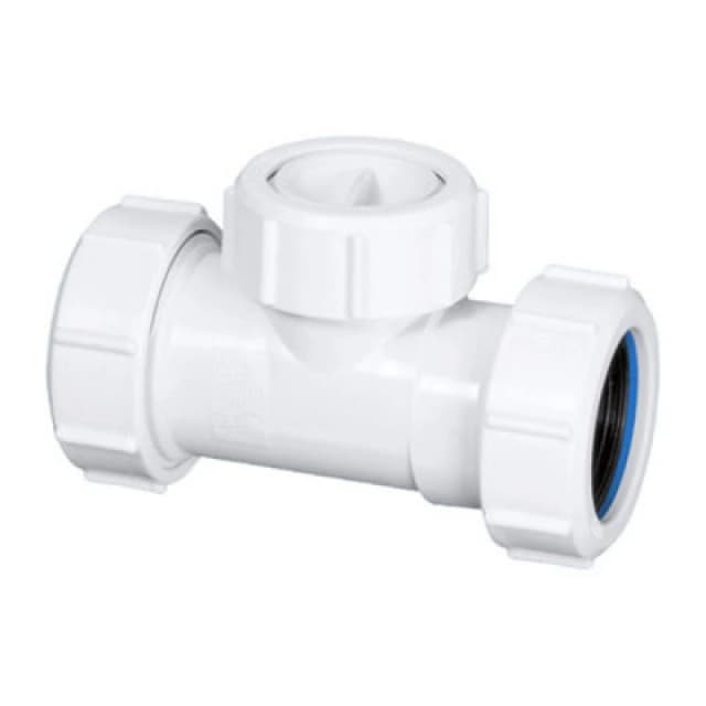 McAlpine S28M-NRV 1.25" Multifit In-Line Non-Return Valve White