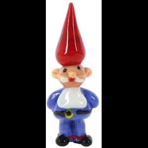 Glass Gnome Figure Pack Of 12