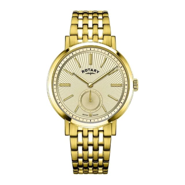 Rotary GB05323/03 Windsor Gold Plated Bracelet Watch - W13249