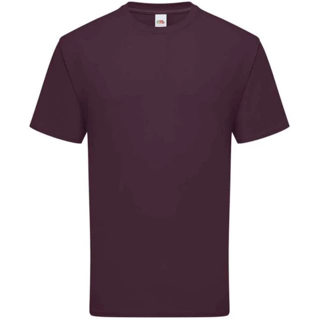 Fruit Of The Loom Fruit of the Loom Men Ringspun Premium T-Shirt in Purple Size: Small Purple S Male 5063693950835
