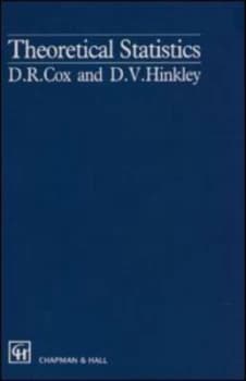 Theoretical Statistics by D.R. Cox Book