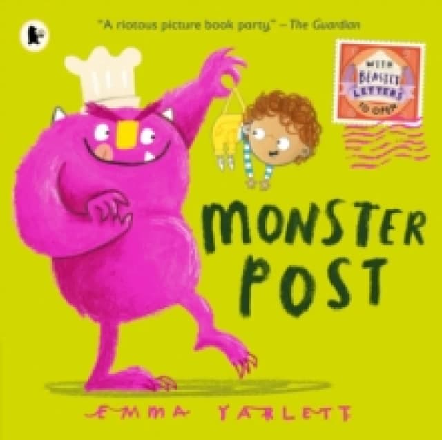Monster Post : A hilarious interactive novelty lift-the-flap story gift book with letters to open, clever surprises and monster fun for kids age 3,4,5