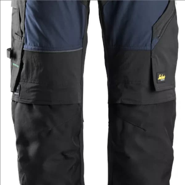 Snickers FlexiWork Work Trousers+ - Navy/Black - 200