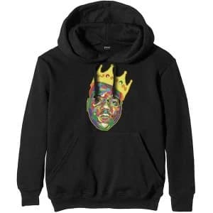Biggie Smalls - Crown Unisex Large Hoodie - Black