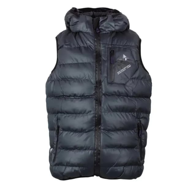 Peak Mountain Children's Peak Mountain Ecarti Ski Puffer Vest Noir Male 5 ans ECARTI/3-8/YL/B-CARBONNE