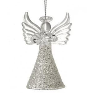 Glitter Angel Hanging Decoration