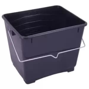 Zoro 5 Litre Black Plastic Scuttle- you get 5