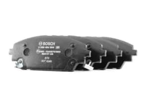 Bosch Brake pad set MAZDA 0 986 494 804 B4Y03328ZA,B4Y03328ZB,B6YS3328ZA BHY13328ZA,D4YS3328Z,DGY93328Z
