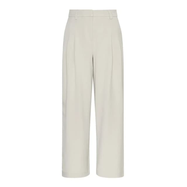 moss copenhagen Womens Trousers Moss Copenhagen Henrika Beige Female L