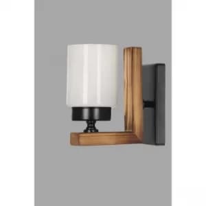 Linda aplik yan?k beyaz caml? White Black Brown Wall Lamp