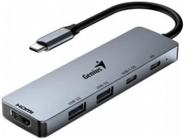Genius Genius UH-500 USB Type-C Silver 31240003400