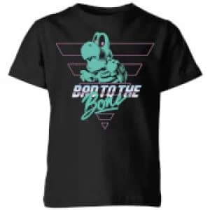 Nintendo Super Mario Bad To The Bone Kid's T-Shirt - Black - 11-12 Years