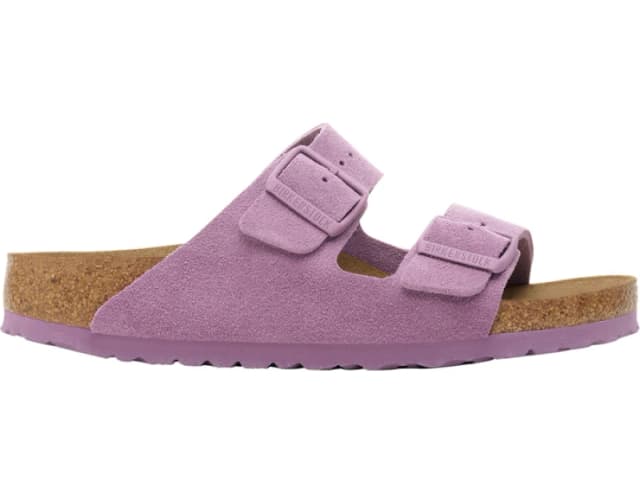 Birkenstock Arizona Suede Leather Women Purple 37