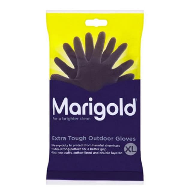 Marigold Extra Tough Outdoor Gloves Large Multicolor Unisex One Size