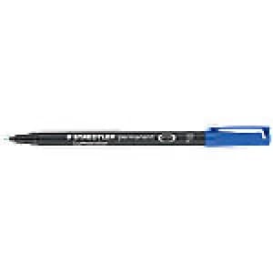 STAEDTLER OHP Marker 317 Bullet 0.6mm Blue 10 Pieces