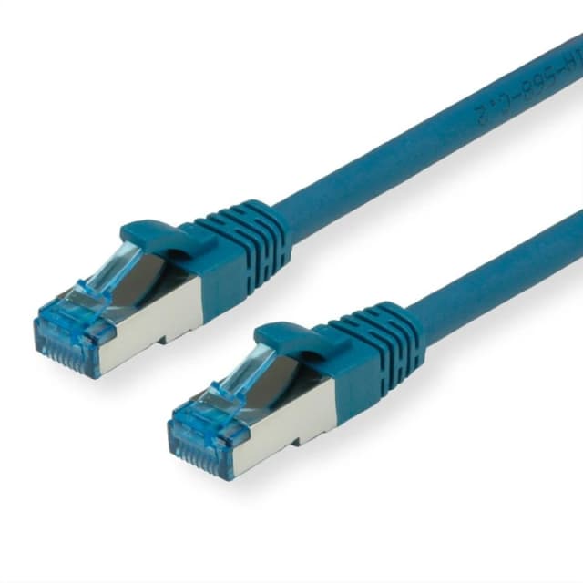 Value 21.99.1994 networking cable Blue 1.5 m Cat6a S/FTP (S-STP)