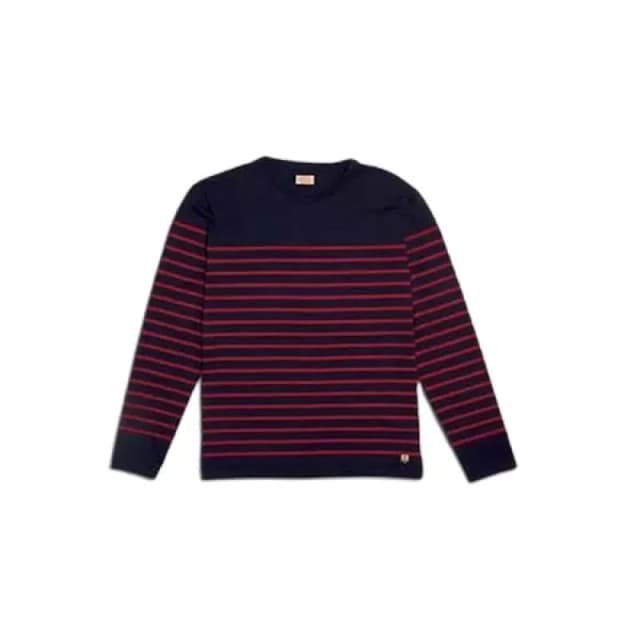 Armor-Lux Long sleeve striped T-Shirt Armor-Lux Port Louis Bleu Male 2XL