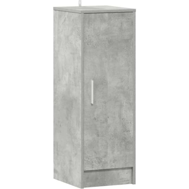 VIDAXL Vidaxl - Shoe Cabinet Concrete Grey 32x35x92cm Engineered Wood 8720286646564