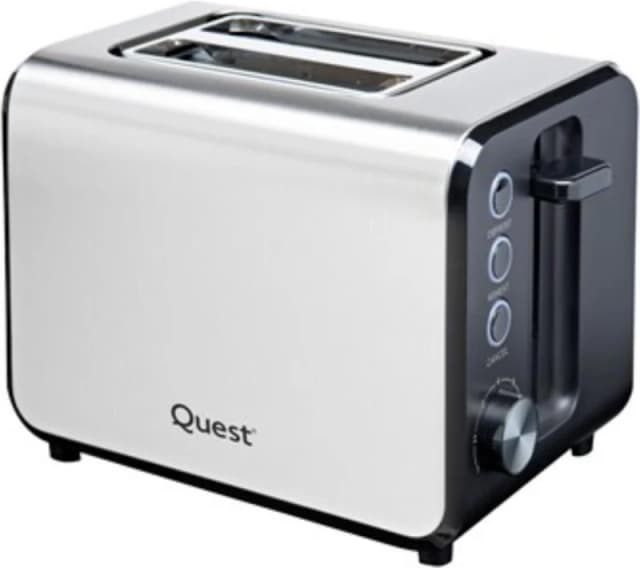 QUEST 34579 2-Slice Toaster - Stainless Steel 5025301345792