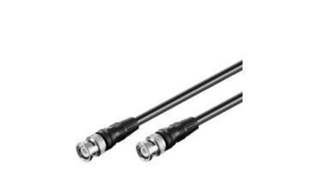 Microconnect 50074 coaxial cable 5m BNC Black