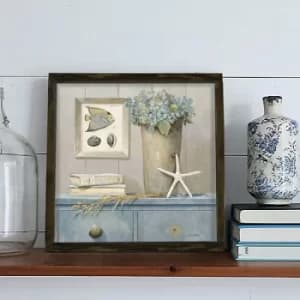 KZM437 Multicolor Decorative Framed MDF Painting