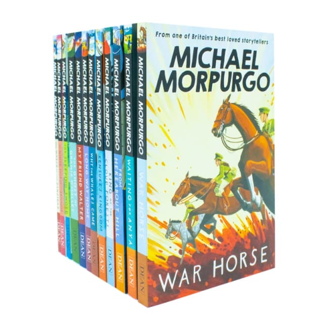 Michael Morpurgo 12 Books Collection Set (Waiting for Anya, From Hereabout Hill, King of the Cloud Forests) Michael Morpurgo Books