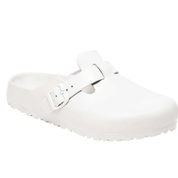 Birkenstock Boston Eva White, Weiß/white Unisex 43