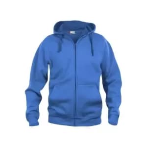 Clique Mens Basic Full Zip Hoodie (L) (Royal Blue)