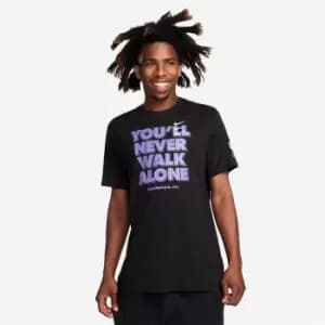 Nike M Nk Verbiage Cl Tee - Black