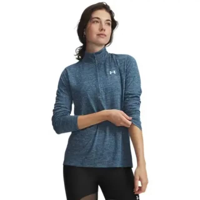 Womens training top Under Armour Tech Twist Bleu Female L