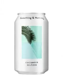 Something & Nothing Cucumber Seltzer 330ml (4 minimum)