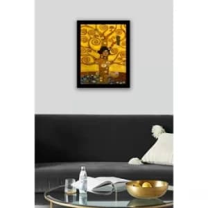 SC0269 Multicolor Decorative Framed MDF Painting